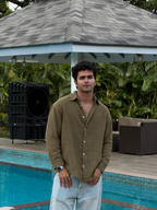Riveria gauze shirt