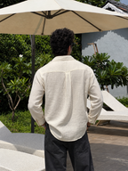 Riveria gauze shirt