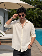 Riveria gauze shirt