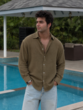 Riveria gauze shirt