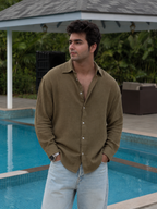 Riveria gauze shirt